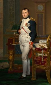 The Emperor Napoleon I In His Study  by Jacques Louis David  -  courtesy Wikipedia.com