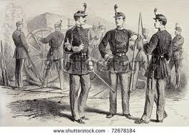 Imperial French Garde Nationale troops mobilized to meet the crisis -- image courtesy of shutterstock.com