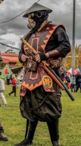Given Japan's reverence of the traditional it's hardly surprising to find a Steampunk samurai. Check out this great synthesis of old and older.
